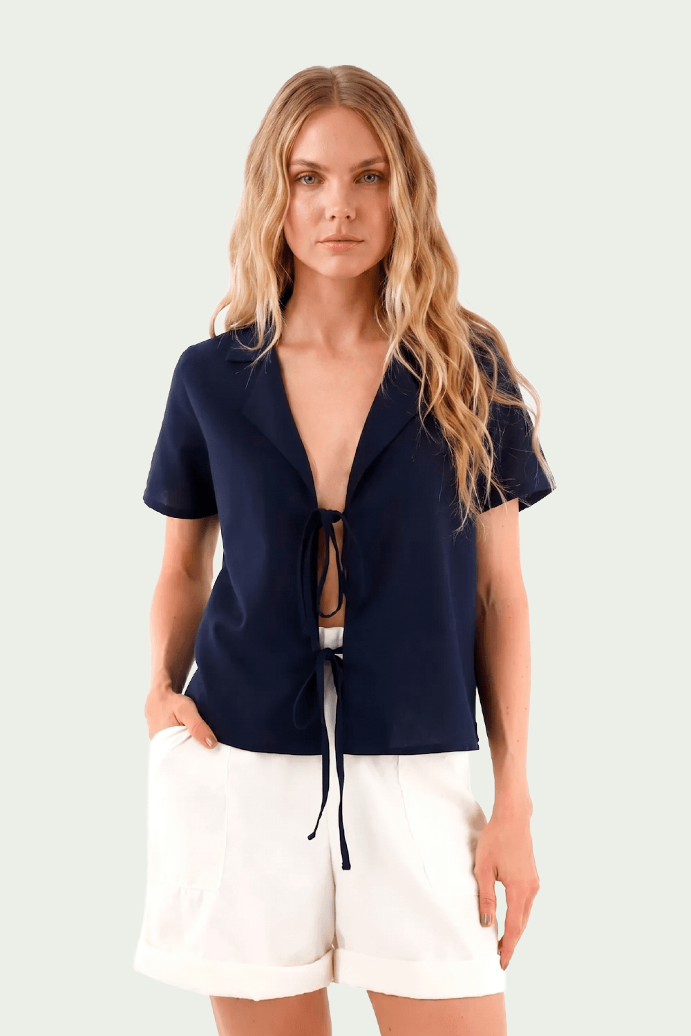 Camisa Cabo Azul Oscuro